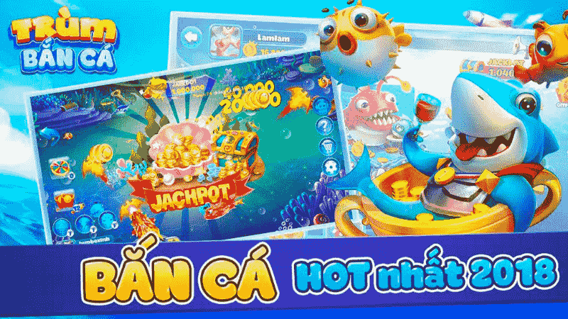 Game trùm bắn cá 3D - Đại chiến dưới đại dương