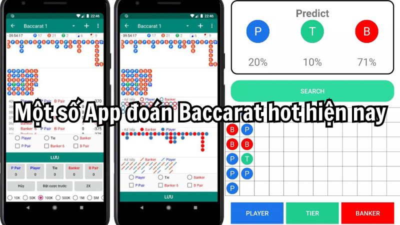 Một số App đoán Baccarat hot hiện nay