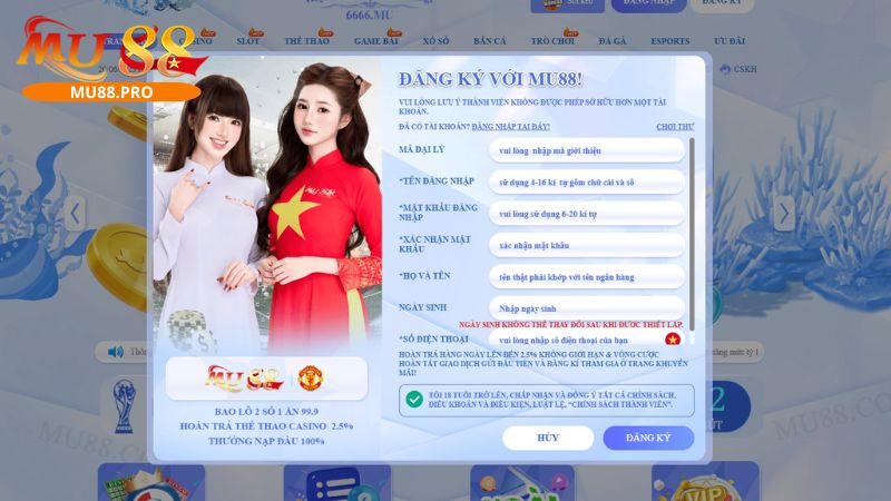 Các bước đăng ký chỉ với 1 phút