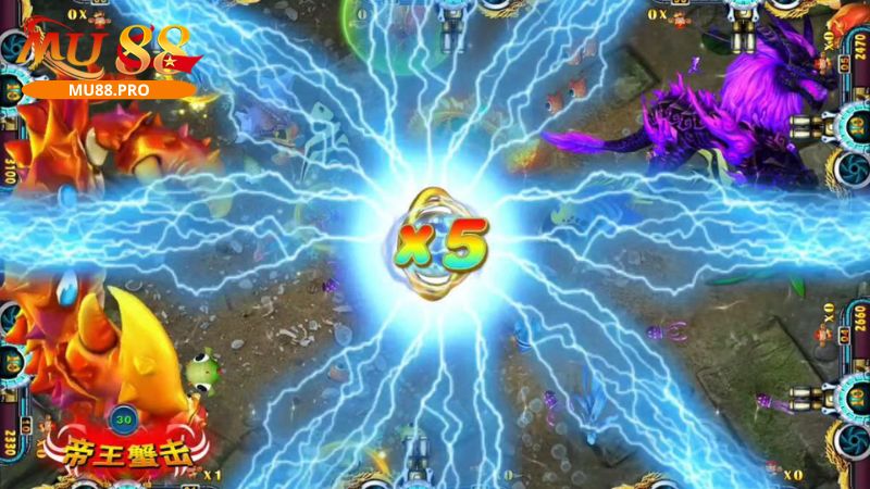 Có nhiều vũ khí để bắn cá